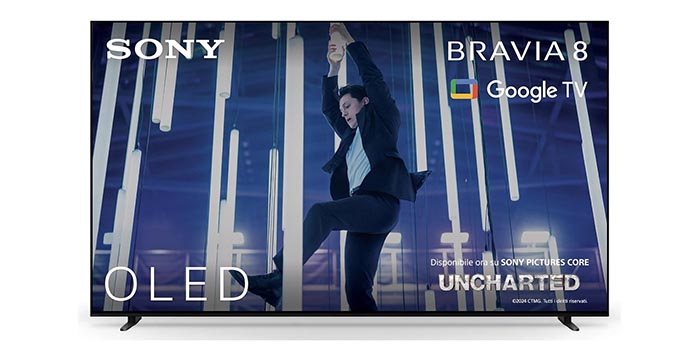 TV 4K OLED Sony BRAVIA 8 II 55