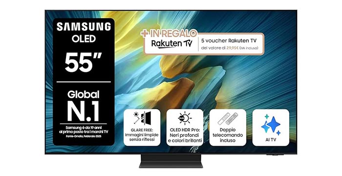TV Samsung OLED 4K S95 55