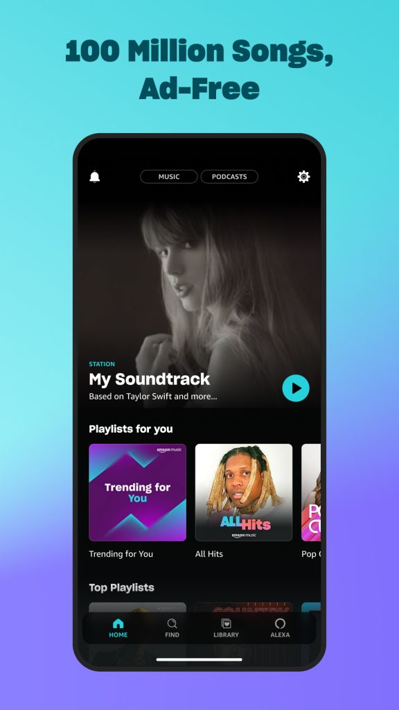 amazon music per ascoltare musica
