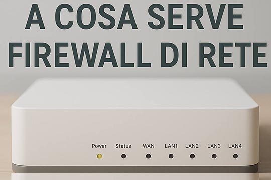 a cosa serve firewall di rete