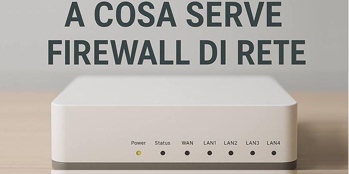 a cosa serve firewall di rete