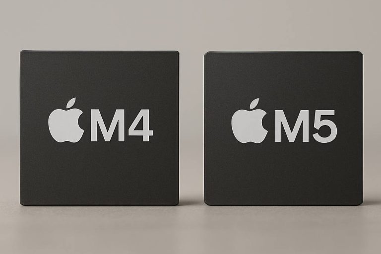 differenza tra processore apple m4 e m5