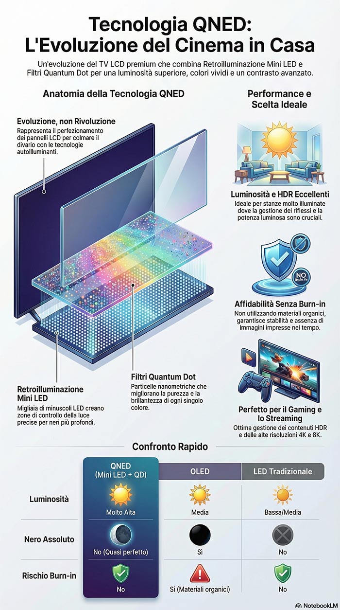 caratteristiche tv qned
