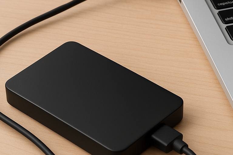 backup su hard disk esterno
